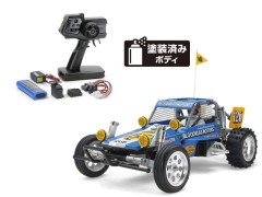 58695 TAMIYA/タミヤ　1/10 RC ワイルドワンオフローダー BLOCKHEAD MOTORS 組立キット+タミヤ：ファインスペック 電動RCドライブセット （未組立） ≪ラジコン≫