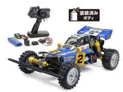 58710 TAMIYA/タミヤ　1/10 RC ホットショットII BLOCKHEAD MOTORS 組立キット+タミヤ：ファインスペック 電動RCドライブセット （未組立） ≪ラジコン≫