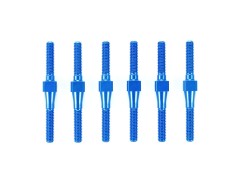 OP.2017  タムテックギアGB-01S 2.6x29mm アルミターンバックルシャフト (ブルー･6本)