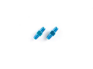 42116  TRF 3×10mm ブルーチタンターンバックルシャフト(2本)
