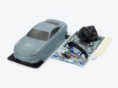 47485  1/10RC フォードマスタングGT4 塗装済ボディセット (コルサグレイ)  【 RC特別企画/限定商品 】