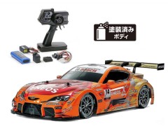 47514 TAMIYA/タミヤ　1/10 RC ENEOS X PRIME GR Supra (TT-02 シャーシ)  組立キット+タミヤ：ファインスペック 電動RCドライブセット （未組立） ≪ラジコン≫【RC特別企画】
