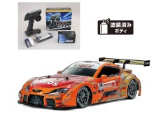 47514 1/10 RC ENEOS X PRIME GR Supra (TT-02 シャーシ)  組立キット+サンワ：MX-6 コンピュータプロポ付きオリジナルフルセット （未組立） ≪ラジコン≫【RC特別企画】