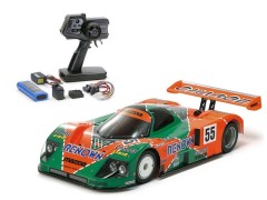 【8月発売】47518 TAMIYA/タミヤ　1/10RC マツダ787B 組立キット【RC特別企画】＋タミヤ：ファインスペック 電動RCドライブセット（未組立） ≪ラジコン≫