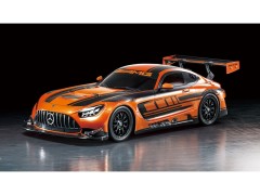 【6月発売】47519　1/10 メルセデス AMG GT3 EVO オレンジ（TT-02シャーシ）オレンジ塗装済みボディ 組立キット（未組立） ≪ラジコン≫【RC特別企画】