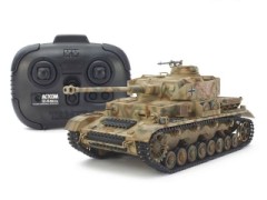 48218　TAMIYA/タミヤ　1/35 RC ドイツⅣ号戦車J型 (専用プロポ付き)  組立キット（未組立） ≪ラジコン≫