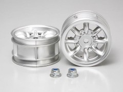 SP.676  Mシャーシ8本スポークホイール（メッキタイプ）