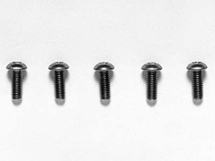 OP.529  3×8mm チタン六角ボタンヘッドビス （5本）