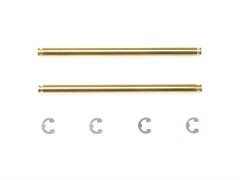 OP.1213  Mシャーシ 3x48.5mm チタンコートサスシャフト （2本）