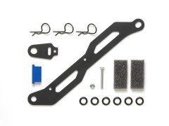 OP.1555  TT-02 FRPバッテリープレート&トランスポンダーステーセット