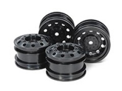 OP.1741  オンロードレーシングトラックホイール(ブラック･FR各2本)