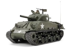 【8月発売】56048　1/16RC M4シャーマン （105mm榴弾砲搭載型）メカニカルステアリングシステム 組立キット