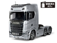56372 TAMIYA/タミヤ　1/14  RC スカニア 770 S 6x4 (シルバーエディション）フルオペレーションセット （未組立） ≪ラジコン≫