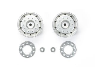 TROP.19 マットクロームセミワイドホイール(30mm幅タイヤ用、六角ハブ)