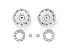 TROP.19 マットクロームセミワイドホイール(30mm幅タイヤ用、六角ハブ)