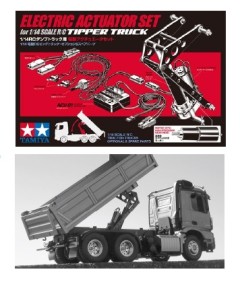 TROP.45  1/14RCダンプトラック用電動アクチュエータセット