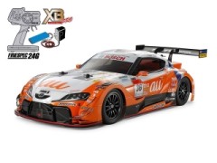 57934 TAMIYA/タミヤ　1/10 RC XB au TOMS GR Supra (TT-02シャーシ) 純正フルセット （完成モデル）≪ラジコン≫