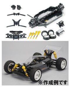 57987 TAMIYA/タミヤ　1/10 RC ファーストトライ RCキットTT-02Bシャーシ （ネオスコーチャー ボディ付）組立キット （未組立） ≪ラジコン≫