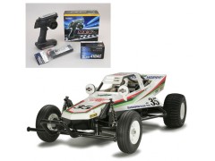 58346 TAMIYA/タミヤ　1/10 RC グラスホッパー（2005） 組立キット+サンワ：MX-6 コンピュータプロポ付きオリジナルフルセット+オリジナルフルベアリングセット （未組立） ≪ラジコン≫
