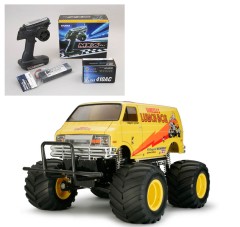 58347 TAMIYA/タミヤ　1/12 RC ランチボックス（2005）  組立キット+サンワ：MX-6 コンピュータプロポ付きオリジナルフルセット （未組立） ≪ラジコン≫