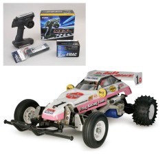 58354 TAMIYA/タミヤ　1/10 RC マイティフロッグ（2005） 組立キット+サンワ：MX-6 コンピュータプロポ付きオリジナルフルセット （未組立） ≪ラジコン≫