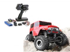 58405 TAMIYA/タミヤ　1/10 RC トヨタ ランドクルーザー40（CR-01シャーシ） 組立キット+タミヤ：ファインスペック 電動RCドライブセット （未組立） ≪ラジコン≫