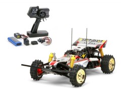 58517 TAMIYA/タミヤ　1/10 RC スーパーホットショット（2012） 組立キット+タミヤ：ファインスペック 電動RCドライブセット （未組立） ≪ラジコン≫