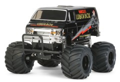 58546 TAMIYA/タミヤ　1/12 RC ランチボックス ブラックエディション 組立キット+オリジナルフルベアリングセット （未組立） ≪ラジコン≫