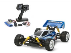 58568 TAMIYA/タミヤ　1/10 RC ネオスコーチャー (TT-02Bシャーシ) 組立キット+タミヤ：ファインスペック 電動RCドライブセット （未組立） ≪ラジコン≫