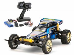 【WEB限定】58577 TAMIYA/タミヤ　1/10 RC ノバフォックス 組立キット+タミヤ：ファインスペック 電動RCドライブセット （未組立） ≪ラジコン≫