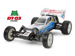 58587 TAMIYA/タミヤ　1/10 RC ネオ マイティフロッグ （DT-03シャーシ） 組立キット+オリジナルフルベアリングセット （未組立） ≪ラジコン≫