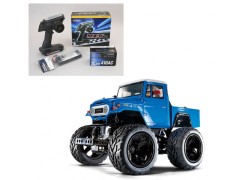58589 TAMIYA/タミヤ　1/12 RC トヨタ ランドクルーザー 40 ピックアップ（GF-01シャーシ） 組立キット+サンワ：MX-6 コンピュータプロポ付きオリジナルフルセット （未組立） ≪ラジコン≫