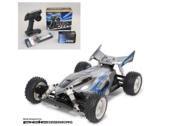 58596 TAMIYA/タミヤ　1/10 RC デュアルリッジ（TT-02Bシャーシ） 組立キット+サンワ：MX-6 コンピュータプロポ付きオリジナルフルセット+オリジナルフルベアリングセット （未組立） ≪ラジコン≫