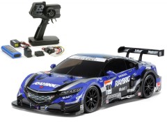 58599 TAMIYA/タミヤ　1/10 RC RAYBRIG NSX CONCEPT-GT （TT-02シャーシ）組立キット+ファインスペック電動RCドライブセット+オリジナルフルベアリングセット