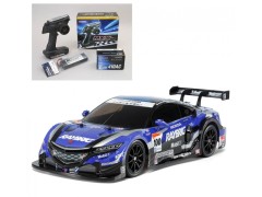 58599 TAMIYA/タミヤ　1/10 RC RAYBRIG NSX CONCEPT-GT （TT-02シャーシ）組立キット+サンワ：MX-6 コンピュータプロポ付きオリジナルフルセット+オリジナルフルベアリングセット （未組立） ≪ラジコン≫