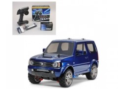 58614 TAMIYA/タミヤ　1/10 RC スズキ ジムニー（JB23）（MF-01 Xシャーシ） 組立キット+サンワ：MX-6 コンピュータプロポ付きオリジナルフルセット+オリジナルフルベアリングセット （未組立） ≪ラジコン≫