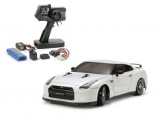 58623 TAMIYA/タミヤ　1/10 RC NISSAN GT-R（TT-02Dシャーシ）ドリフトスペック 組立キット+タミヤ：ファインスペック 電動RCドライブセット （未組立） ≪ラジコン≫