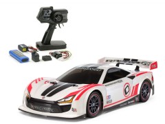 58626 TAMIYA/タミヤ　1/10 RC ライキリGT （TT-02シャーシ）組立キット+タミヤ：ファインスペック 電動RCドライブセット+オリジナルフルベアリングセット（未組立） ≪ラジコン≫