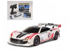 58626 TAMIYA/タミヤ　1/10 RC ライキリGT （TT-02シャーシ）組立キット+サンワ：MX-6 コンピュータプロポ付きオリジナルフルセット+オリジナルフルベアリングセット（未組立） ≪ラジコン≫
