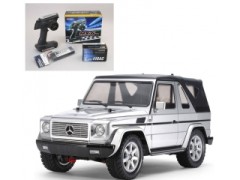 58629 TAMIYA/タミヤ　1/10 RC メルセデス・ベンツ G 320 カブリオ（MF-01 Xシャーシ） 組立キット+サンワ：MX-6 コンピュータプロポ付きオリジナルフルセット （未組立） ≪ラジコン≫