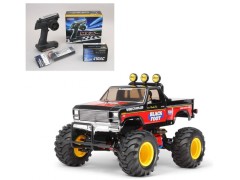 58633 TAMIYA/タミヤ　1/10 RC ブラックフット（2016） 組立キット+サンワ：MX-6 コンピュータプロポ付きオリジナルフルセット+オリジナルフルベアリングセット （未組立） ≪ラジコン≫