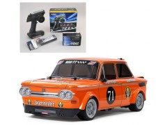 58649 TAMIYA/タミヤ　1/10 RC NSU TT イェーガーマイスター (M-05シャーシ) 組立キット+サンワ：MX-6 コンピュータプロポ付きオリジナルフルセット+オリジナルフルベアリングセット （未組立） ≪ラジコン≫