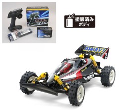 58686 TAMIYA/タミヤ　1/10 RC VQS (2020) 組立キット+サンワ：MX-6 コンピュータプロポ付きオリジナルフルセット （未組立） ≪ラジコン≫