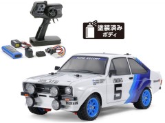 58687 TAMIYA/タミヤ　1/10 RC フォード エスコート Mk.II ラリー (MF-01Xシャーシ) 組立キット+タミヤ：ファインスペック 電動RCドライブセット+オリジナルフルベアリングセット （未組立） ≪ラジコン≫
