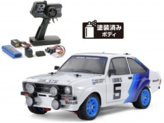 58687 TAMIYA/タミヤ　1/10 RC フォード エスコート Mk.II ラリー (MF-01Xシャーシ) 組立キット+タミヤ：ファインスペック 電動RCドライブセット （未組立） ≪ラジコン≫