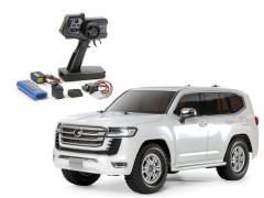 58688 TAMIYA/タミヤ　1/10 RC トヨタ ランドクルーザー 300 (CC-02シャーシ) 組立キット+タミヤ：ファインスペック 電動RCドライブセット+オリジナルフルベアリングセット （未組立） ≪ラジコン≫