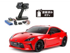 58694 TAMIYA/タミヤ　1/10 RC トヨタ GR 86 (TT-02シャーシ) 組立キット+タミヤ：ファインスペック 電動RCドライブセット+オリジナルフルベアリングセット （未組立） ≪ラジコン≫