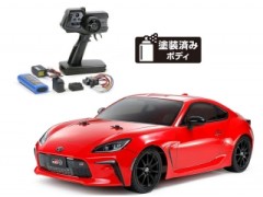 58694 TAMIYA/タミヤ　1/10 RC トヨタ GR 86 (TT-02シャーシ) 組立キット+タミヤ：ファインスペック 電動RCドライブセット （未組立） ≪ラジコン≫