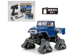 58704 TAMIYA/タミヤ　1/12 RC トヨタ ランドクルーザー 40 ピックアップ クワッドトラック (GF-01FTシャーシ) 組立キット+サンワ：MX-6 コンピュータプロポ付きオリジナルフルセット+オリジナルフルベアリングセット （未組立） ≪ラジコン≫