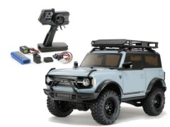 58705 TAMIYA/タミヤ　1/10 RC フォード ブロンコ 2021 (CC-02シャーシ) 組立キット+タミヤ：ファインスペック 電動RCドライブセット+オリジナルフルベアリングセット（未組立） ≪ラジコン≫